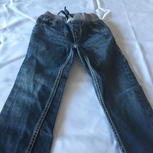 Boys Gymboree Jeans with gray elastic waist band